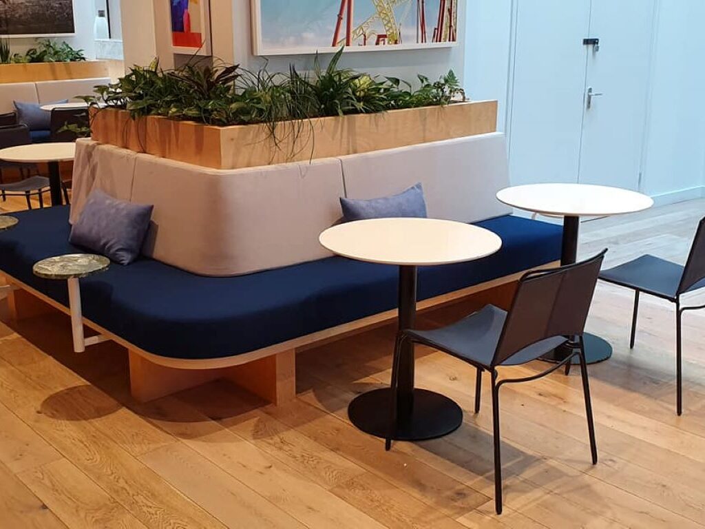 bespoke cafe seating Holborn London