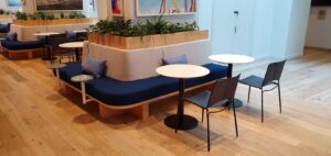 bespoke cafe seating Holborn London