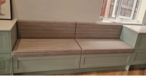 bespoke kitchen bench upholsterers London