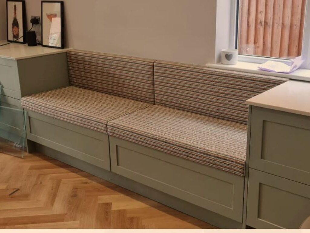 bespoke kitchen bench upholsterers in London