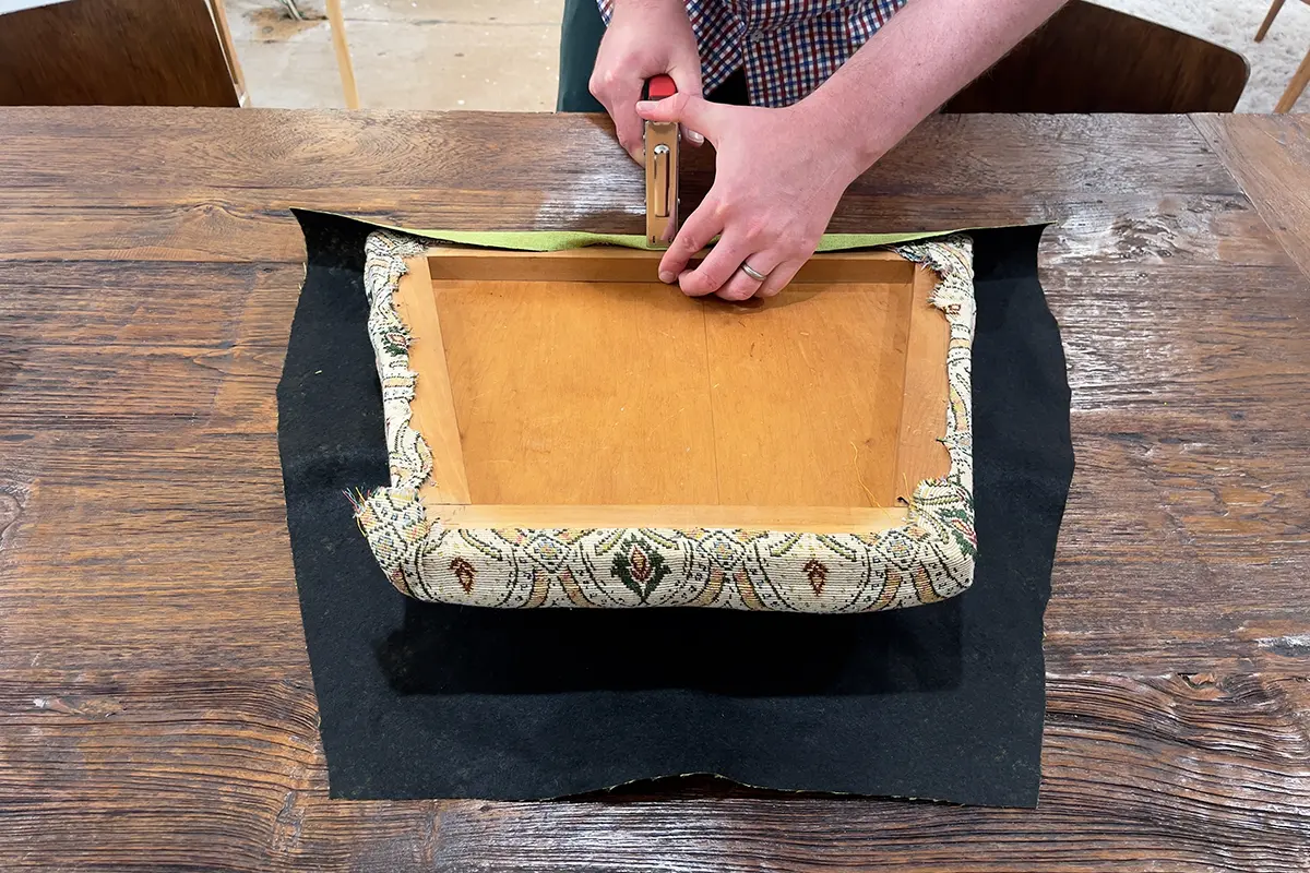 How to Reupholster a Dining Room Chair Seat and Back - Hill Upholstery